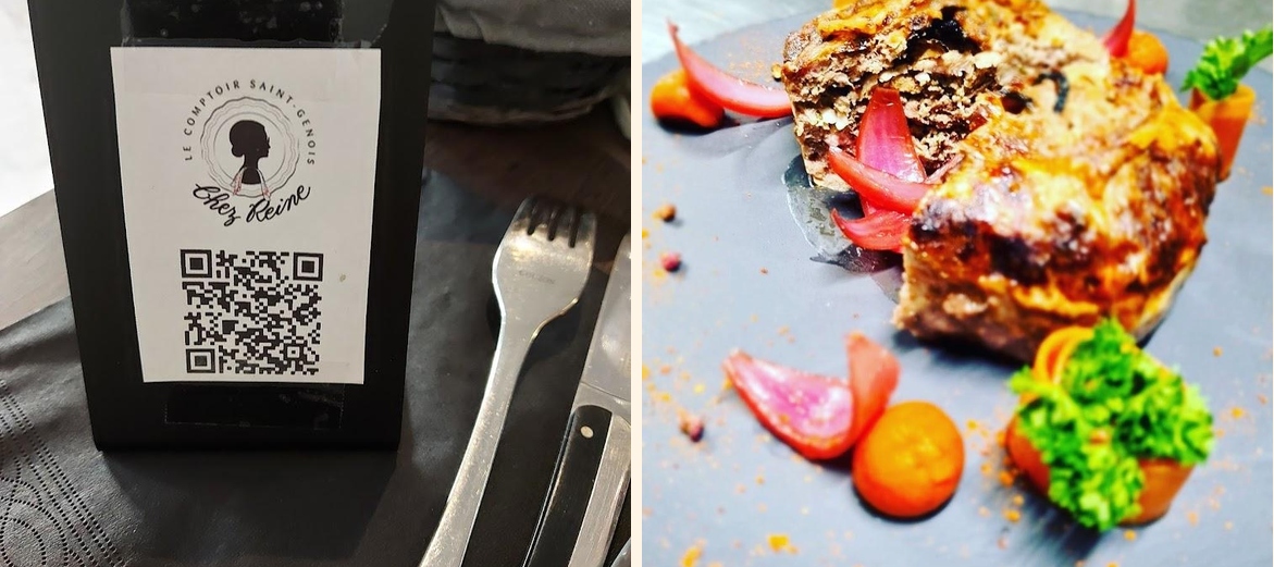 Chez Reine, le comptoir Saint genois - Restaurant St Genis Laval - - Menu Image 6