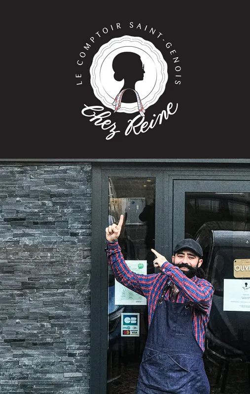 Chez Reine, le comptoir Saint genois - Restaurant St Genis Laval -